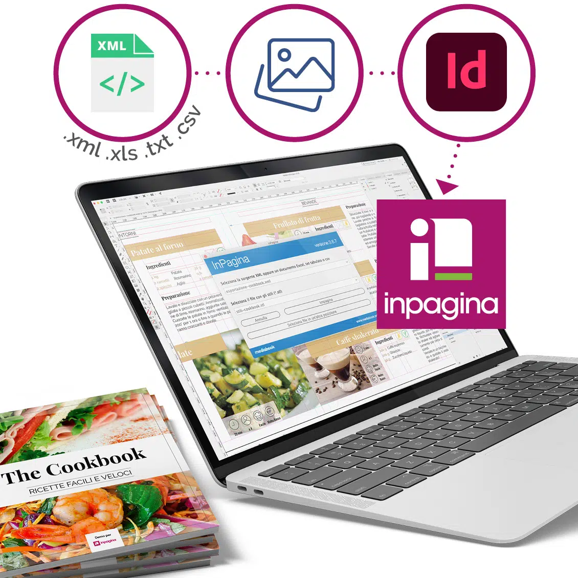 InPagina - impaginazione automatica con InDesign e dati XML